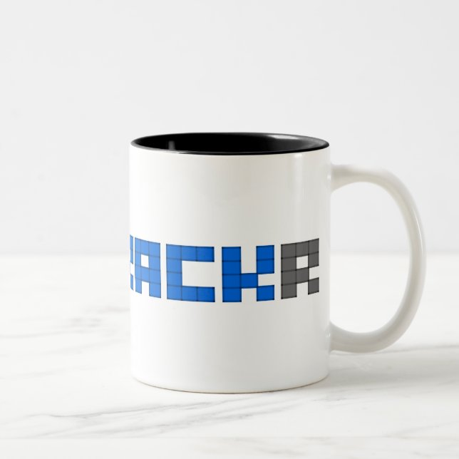 Café Em Dois Tons Caneca do branco de Apptrackr (Direita)