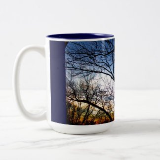 Café Em Dois Tons Caneca do céu de DECAllingham