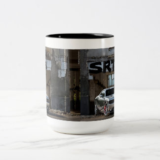 Café Em Dois Tons Caneca do desafiador SRT8 de Dodge