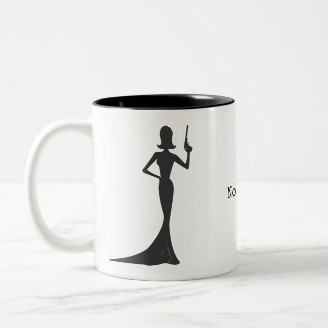 Café Em Dois Tons Caneca do Dois-Tom de Femme Fatale (Esquerda)