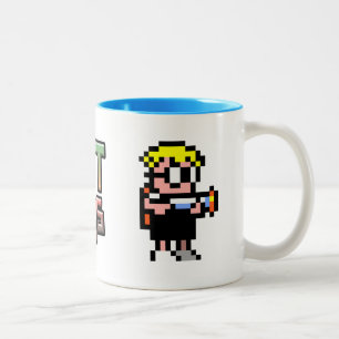 Café Em Dois Tons Caneca do Dois-Tom de Mudds do mutante