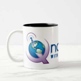 Café Em Dois Tons Caneca do Dois-Tom de QNation.FM