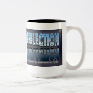 Café Em Dois Tons Caneca do Dois-Tom de Reflection-2 15oz