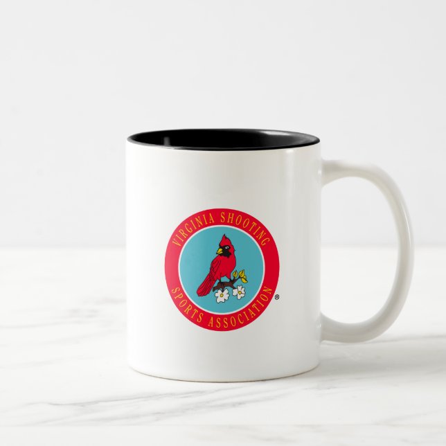 Café Em Dois Tons Caneca do Dois-Tom de VSSA (Direita)