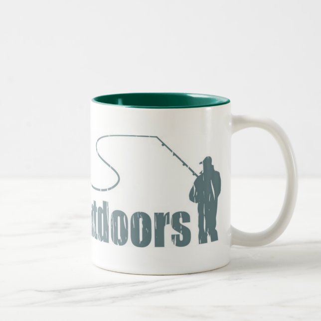 Café Em Dois Tons Caneca do fim de semana (Direita)