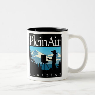 Café Em Dois Tons Caneca do ícone do compartimento de PleinAir