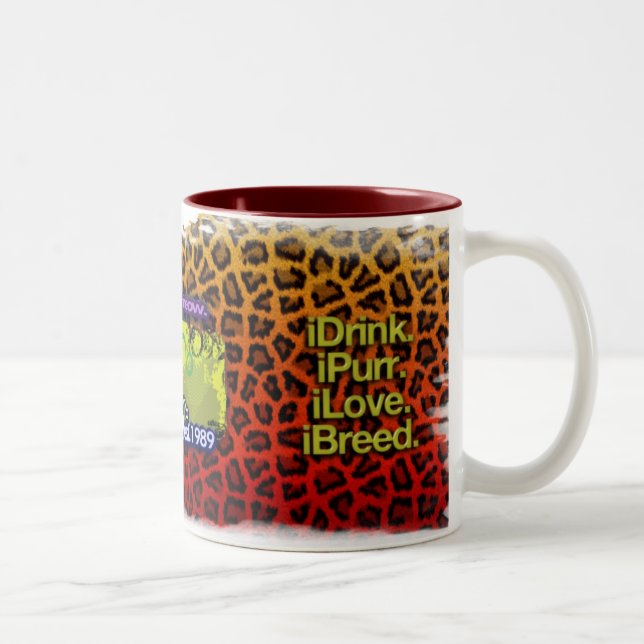 Café Em Dois Tons Caneca do iDrink de A-Kerr (Direita)