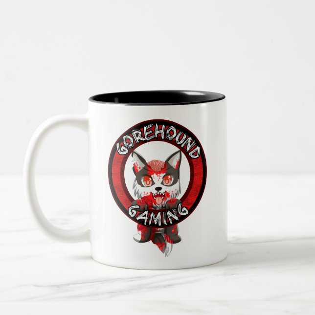 Café Em Dois Tons Caneca do jogo de Gorehound (Esquerda)