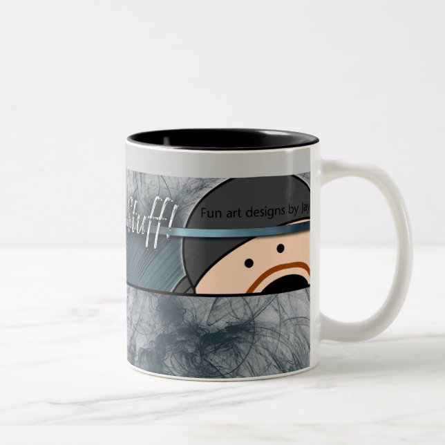 Café Em Dois Tons Caneca do material de Gimme Moore (Direita)