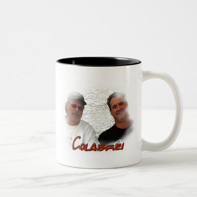 Café Em Dois Tons Caneca do membro de Colabrei (Direita)