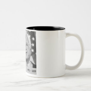 Café Em Dois Tons caneca do memorial de ted kennedy