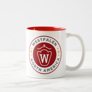 Café Em Dois Tons Caneca do NA de Westfalen