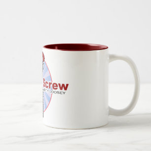 Café Em Dois Tons Caneca do parafuso de Politcal
