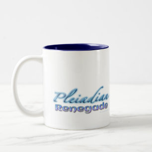 Café Em Dois Tons Caneca do renegado de Pleiadian
