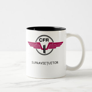 Café Em Dois Tons Caneca do SOBREVIVENTE de CFR