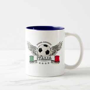 Café Em Dois Tons Caneca do suporte da equipa nacional do futebol de