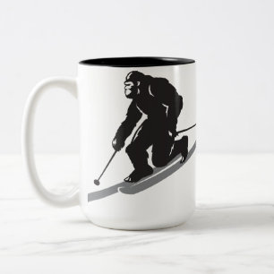 Café Em Dois Tons Caneca do Teles de Bigfoot