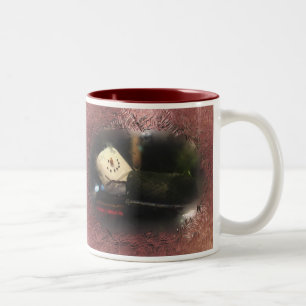 Café Em Dois Tons Caneca do vermelho do saco de sono de S'Mores