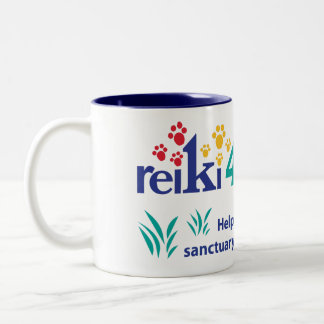 Café Em Dois Tons Caneca dos miúdos da pele de Reiki 4