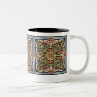 Caneca dos quadrados de Eagle do céltico