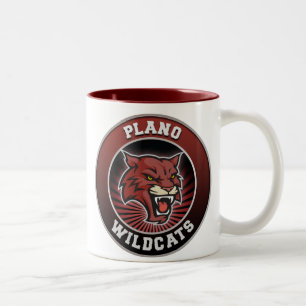 Café Em Dois Tons Caneca dos Wildcats de Plano