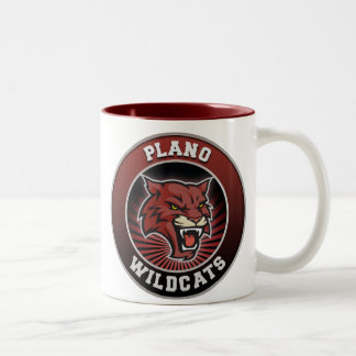 Café Em Dois Tons Caneca dos Wildcats de Plano