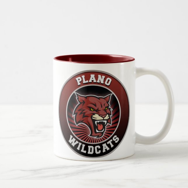 Café Em Dois Tons Caneca dos Wildcats de Plano (Direita)
