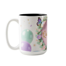 Caneca Elegante de Quinceañera – Presente de Anive