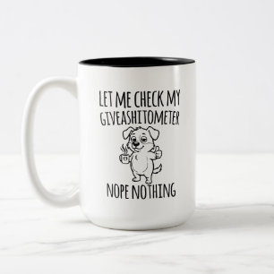 Café Em Dois Tons Caneca Engraçada e Sarcástica para Colegas de Trab
