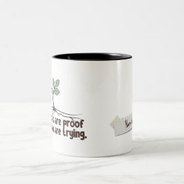 Café Em Dois Tons Caneca Erros de Nome Personalizado São Prova de Qu
