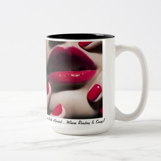 Café Em Dois Tons Caneca expor Kafé de Korner (Direita)
