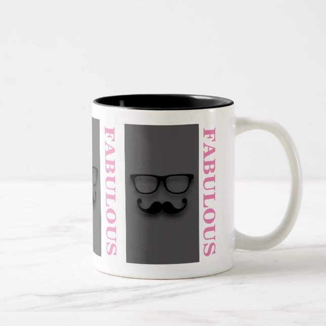 Café Em Dois Tons Caneca FABULOSA de Pugenne (Direita)