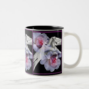 Café Em Dois Tons Caneca floral de Pegasus