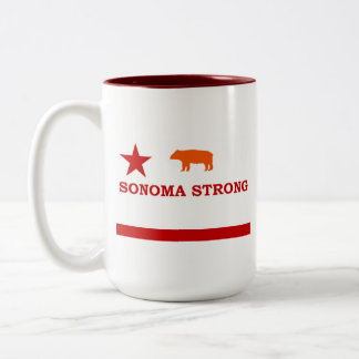 Café Em Dois Tons Caneca forte de Sonoma