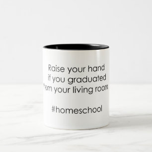 Café Em Dois Tons Caneca graduada de Homeschool