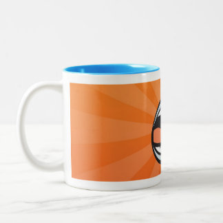 Café Em Dois Tons Caneca grande da boca de Sonicbids