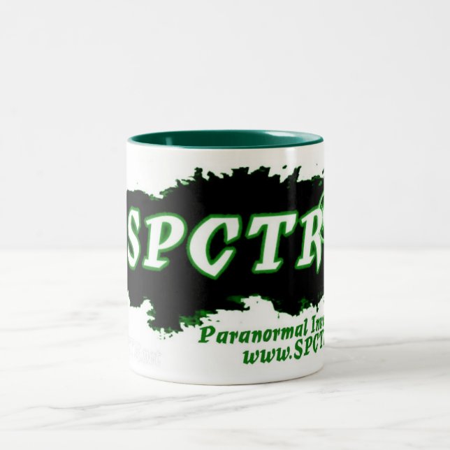 Café Em Dois Tons Caneca grande de SPCTR - verde (Centro)