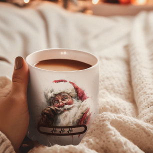 Café Em Dois Tons Caneca Ho Ho Ho Papai Noel – Presente de Natal