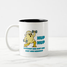 Caneca Hup Hup - Presente Divertido de Academia de