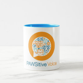 Café Em Dois Tons Caneca impressionante de PAWSitively