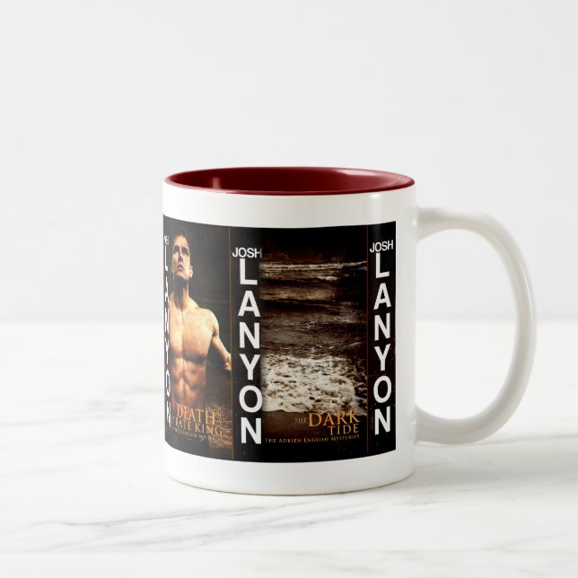 Café Em Dois Tons Caneca inglesa dos mistérios de Adrien (Direita)
