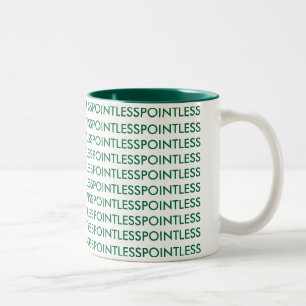 Café Em Dois Tons Caneca injustificada - "uma pletora de