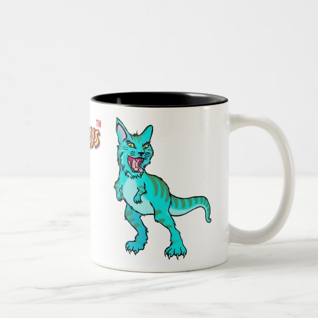CAFÉ EM DOIS TONS CANECA KITTYSAURUS™ DE DUAS CORES (Direita)