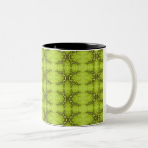 Café Em Dois Tons Caneca Mosaico de Maçã