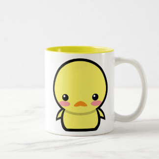 Café Em Dois Tons Caneca oficial do pintinho de SuperPets
