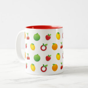 Café Em Dois Tons Caneca OG Salada de Frutas