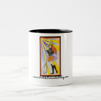 Café Em Dois Tons Caneca original do logotipo de TKW