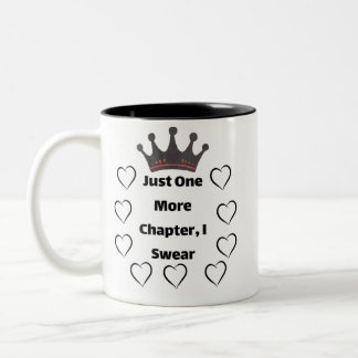 Café Em Dois Tons Caneca para Amante de Livros Apenas Mais Um Capítu