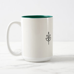 Café Em Dois Tons Caneca para Amantes de Plantas Regada Principalmen