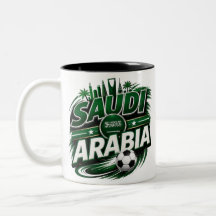 Caneca para Fã de Futebol da Arábia Saudita | Supo